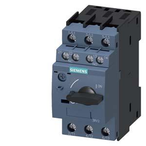 Siemens 3RV2021-4DA15 Circuit breaker size S0 for motor protection, CLASS 10 A-release 18...25 A N-release 325 A Screw terminal Standard switching capacity with transverse auxiliary switches 1 NO+1 NC