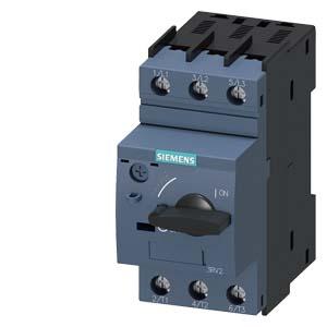 Siemens 3RV2011-0BA10 Circuit breaker size S00 for motor protection, CLASS 10 A-release 0.14...0.2 A N-release 2.6 A screw terminal Standard switching capacity