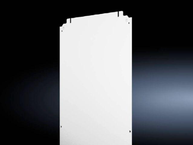 Rittal 1576800 KX Mounting plate, for terminal boxes KX and bus enclosures KX, WH: 125x385 mm