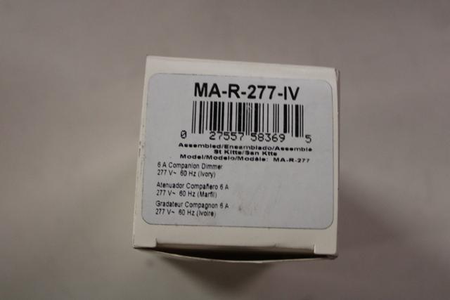 MA-R-277-IV Part Image. Manufactured by Lutron.