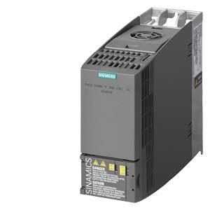 Siemens 6SL3210-1KE17-5AP1 SINAMICS G120C RATED POWER 3,0KW WITH 150% OVERLOAD FOR 3 SEC 3AC380-480V +10/-20% 47-63HZ INTEGRATED FILTER CLASS A I/O-INTERFACE: 6DI, 2DO,1AI,1AO SAFE TORQUE OFF INTEGRATED FIELDBUS: PROFIBUS-DP PROTECTION: IP20/ UL OPEN TYPE SIZE: FSA 196X73X203(HXWXD