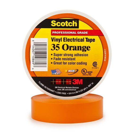35-ORANGE-3/4X66FT, 7000031581 Part Image. Manufactured by 3M.