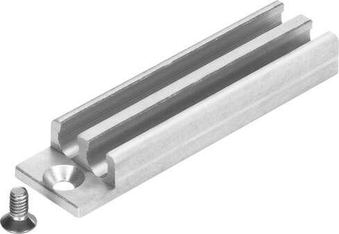 Festo 1356889 sensor rail DASP-G3-51-C-U suitable for bellows gripper DHEB. Size: 51, Assembly position: Any, Design structure: Sensor strip, Corrosion resistance classification CRC: 2 - Moderate corrosion stress, Ambient temperature: 5 - 60 °C