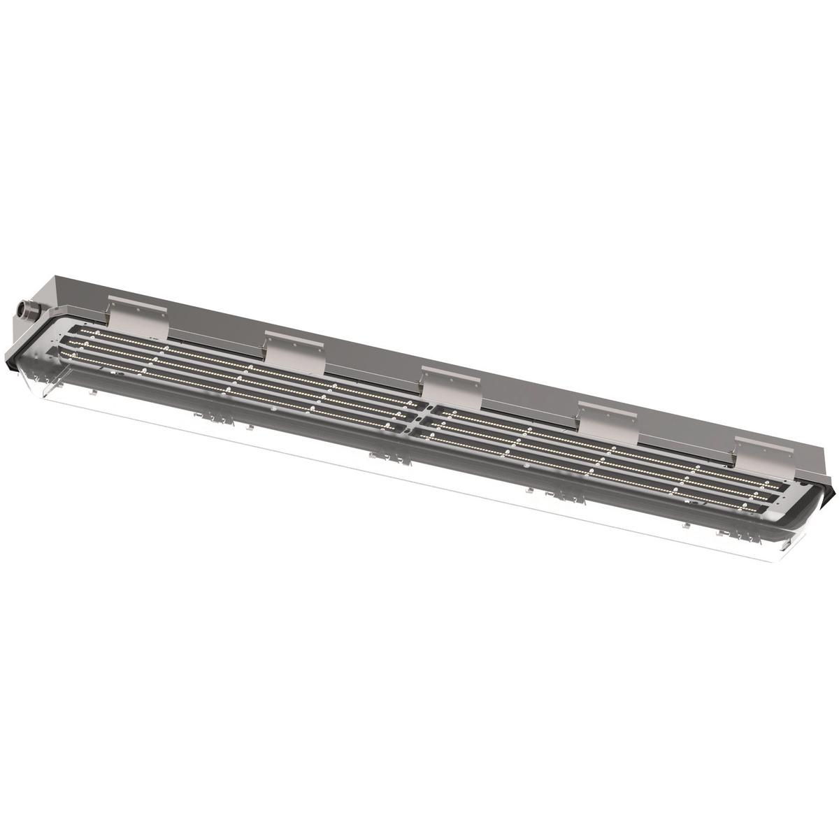 Hubbell LZ2SL4530 LZ2SL Series Linear LED fixtures are made of a 316 Stainless Steel body with an impact resistant polycarbonate lens and use energy efficient LED's  that are suitable for use in harsh and hazardous environments.  ; Supplemental 20KA/10KV Surge Protection i
