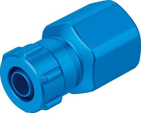 Festo 3712 quick connector ACK-1/4-PK-6 Female thread with sealing ring. Nominal size: 5,3 mm, Type of seal on screw-in stud: Sealing ring, Assembly position: Any, Maritime classification: see certificate, Operating medium: (* Compressed air in accordance with ISO85