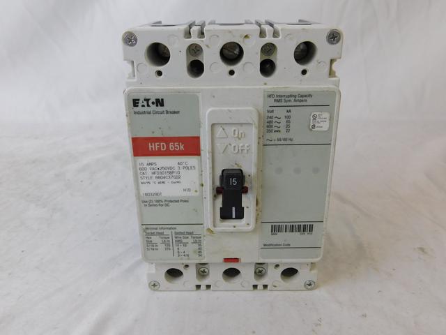 HFD3015 Part Image. Manufactured by Eaton.