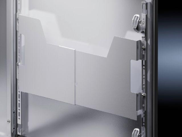 Rittal 2515200 AX Sheet steel wiring plan pocket, width-variable, L: 325 - 425 mm, for door width 400/500 mm
