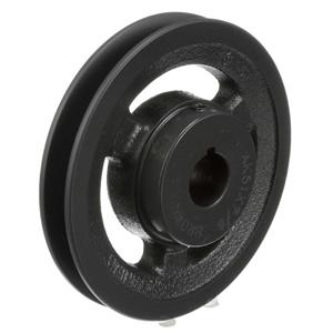Browning AK51X7/8 Transmission Pulley; 7/8" Bore; 1 Grooves; 4.95" Outside Diameter; Finished Bore; No Bushing; 3L | 4L | A Belt Series; 4.36" Pitch Minimum; 4.7" Pitch Maximum; Keyway
