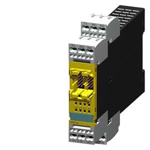 Siemens 3RK3221-2AA10 SIRIUS, Extension module 3RK32 for modular Safety system 3RK3 2/4 F-DI, 1/2 F-RO, 24 V DC/1 A Can be parameterized via MSS ES 22.5 mm overall width Spring-type terminal Up to SIL3 (IEC 61508) Up to Performance Level E (ISO 13849-1) without connection cabl