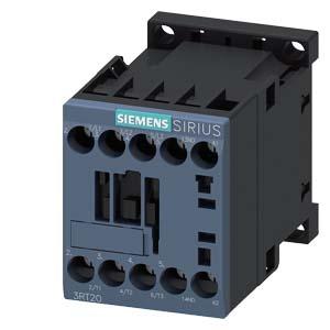 Siemens 3RT2018-1AK61 Contactor, AC-3, 7.5 KW / 400 V, 1 NO, 110 V AC, 50 Hz, 120 V, 60 Hz, 3-pole, Size S00 screw terminal
