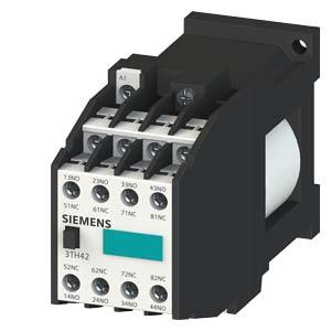 Siemens 3TH4262-0BF4 Contactor relay, 62E, DIN EN 50011, 6 NO + 2 NC, screw terminal DC operation 110 V DC