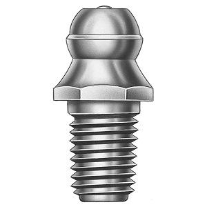Lincoln Industrial 5013C Threaded Fitting; Straight; 1/4"-28 SAE Thread Size; 100 Piece; For Lubrication System