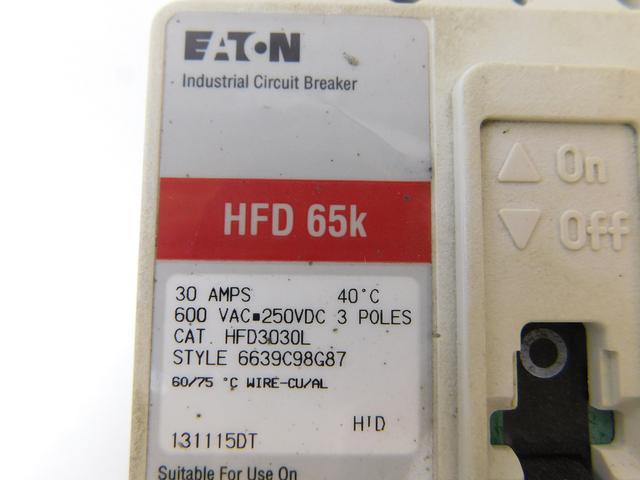 HFD3030L Part Image. Manufactured by Eaton.