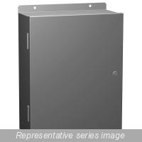Hammond Manufacturing 1420C7 N1 Wallmount Encl w/panel - 20 x 16 x 7 - Steel/Gray