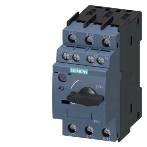 Siemens 3RV2011-0EA15 Circuit breaker size S00 for motor protection, CLASS 10 A-release 0.28...0.4 A N-release 5.2 A screw terminal Standard switching capacity with transverse auxiliary switches 1 NO+1 NC