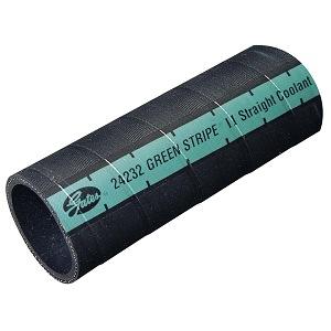 Gates 24212 Hose; Coolant Type of Hose; 0.75" Inside Diameter; EPDM Inner Material; EPDM Outer Material; Black With Green Stripe Color; 40 Deg F To 257 Deg F  Operating Temperature Range; 100 PSI; 7 Bar Operating Pressure; Marine Typical Use; Heavy Duty Coolant/Air A