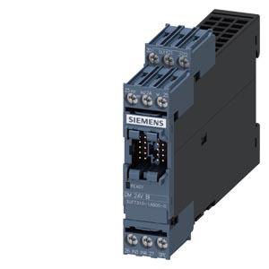 Siemens 3UF7310-1AB00-0 Digital module, 4 inputs and 2 relay outputs, input voltage 24 V DC, relay outputs bistable, max. 2 digital modules, for SIMOCODE pro V basic unit