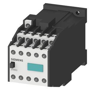 Siemens 3TH4394-0BB4 Contactor relay, 55E, EN 50011, 5 NO + 5 NC, 1U, screw terminal 24 V DC DC operation,