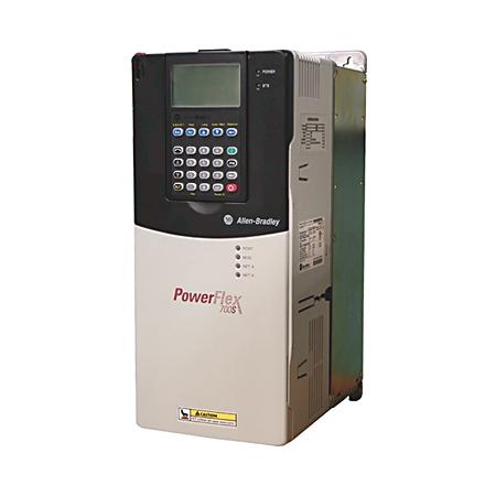 Allen Bradley 20DB4P2A0EYNANANE  PowerFlex700S AC Drive, 240 (208) VAC, 3 PH, 4.2 Amps, 1HP Normal Duty, 0.75HP Heavy Duty, IP20 / Type 1, with conformal coating, No HIM  (Blank Plate), Brake IGBT Installed, Without Drive Mounted Brake Resistor, Second Environment Filter per CE EMC dire