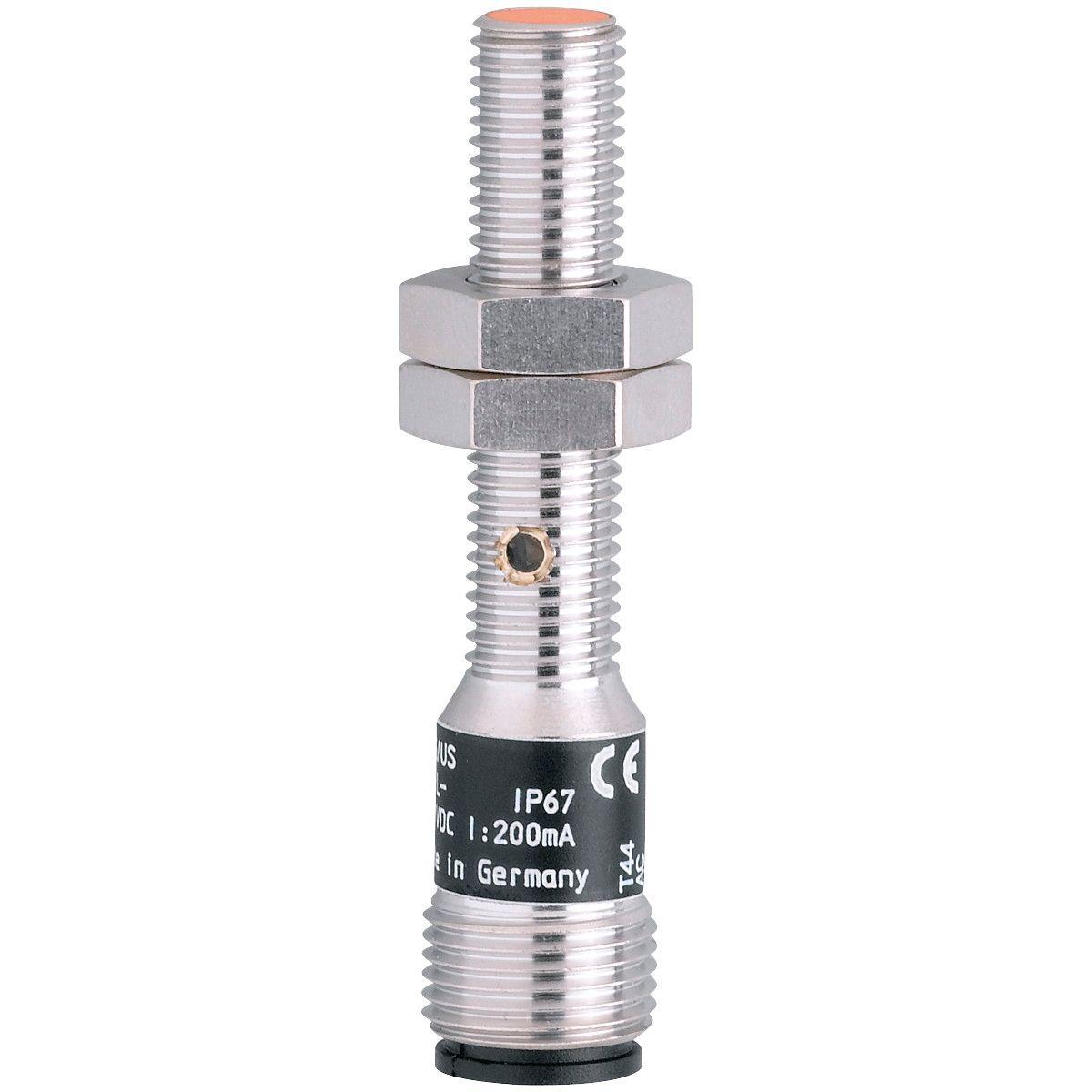 ifm Electronic IE5091 Inductive sensor, Space-saving design, Electrical design: PNP, Output function: normally closed, Sensing range [mm]: 1, Housing: Threaded type, Dimensions [mm]: M8 x 1 / L = 53