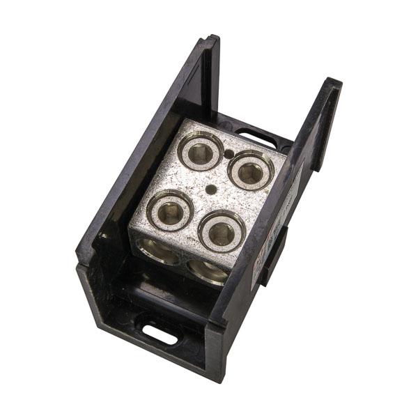 NSI Industries AL-R2-R2 (2) 500 MCM -6 AWG Primary (2) 500-6 Secondary, Power DiSTRibution Block