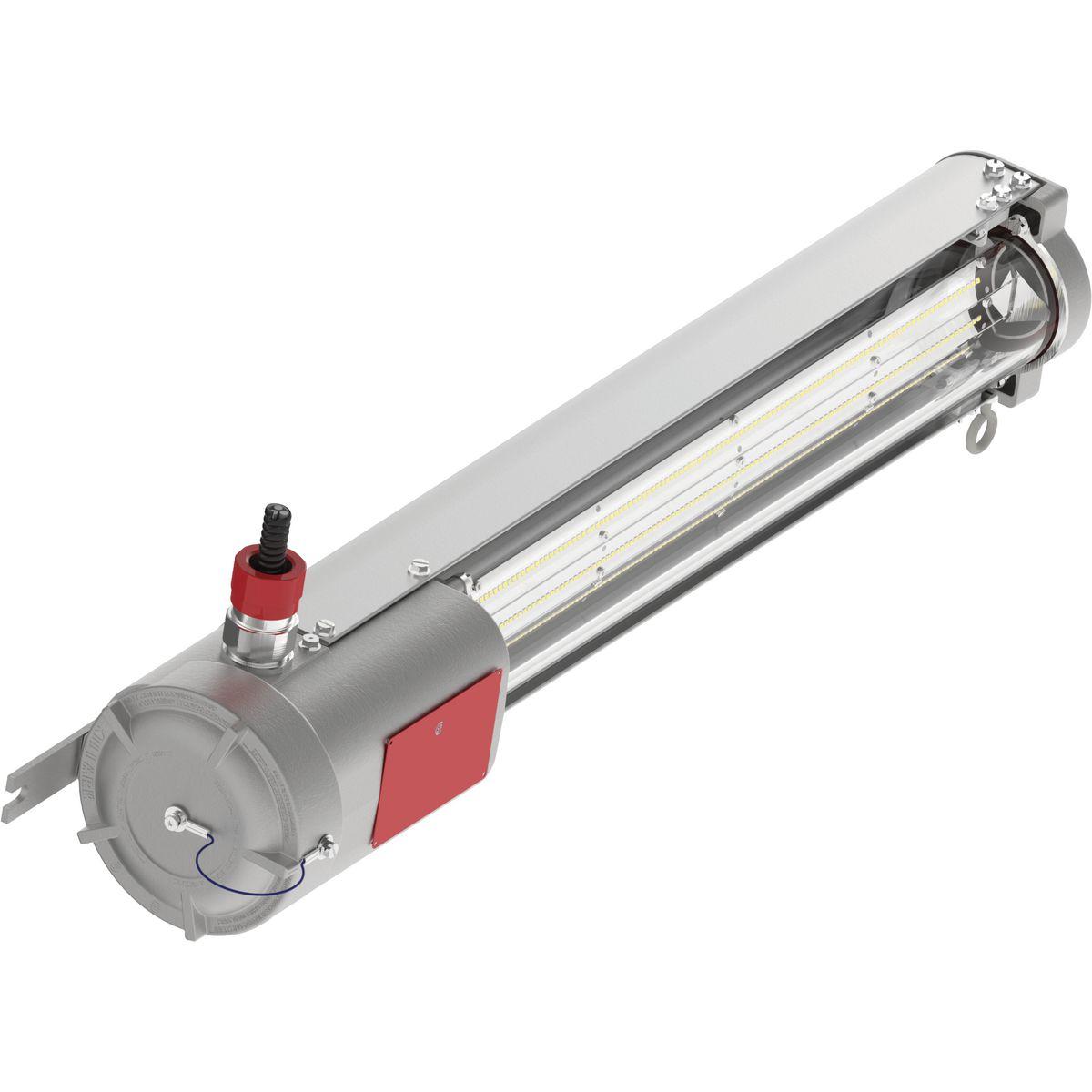 Hubbell L1L730D-3590 L1L Series 7,000 Lumen Output 3500K CCT & 90 CRI, 120-277 Universal Voltage With Diffuse Glass Optic  ; Tool-less access to wiring chamber ; Slot-back design allows for a 5/16 or M8 bolt to be mounted anywhere along the back of the luminaire ; Standard su