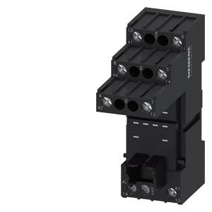 Siemens LZS:PT78722 Plug-in socket for PT relay 2 change-over contacts with logic isolation screw terminal