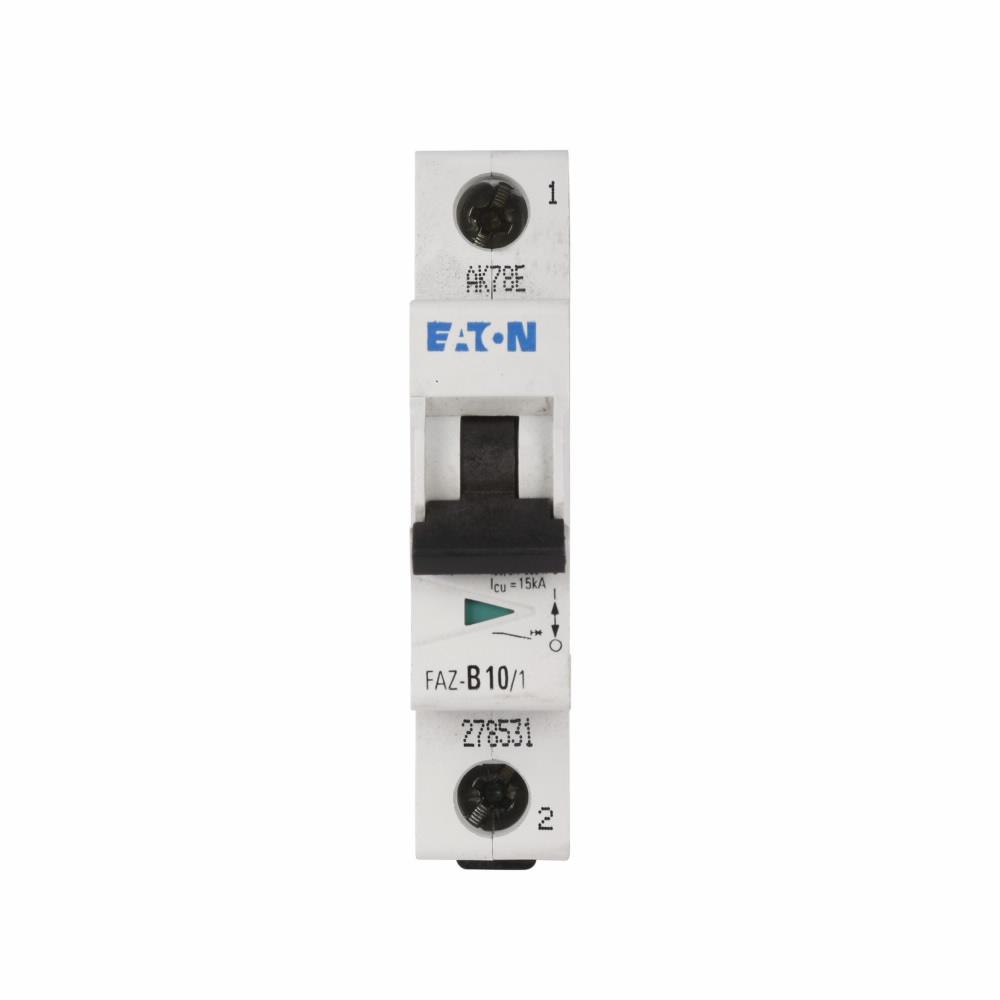 Eaton FAZ-Z4/1 Eaton FAZ supplementary protector,UL 1077 Industrial miniature circuit breaker - supplementary protector,4 A,15 kAIC,Single-pole,240/415 V,2-3X /n,Standard terminals,Z Curve