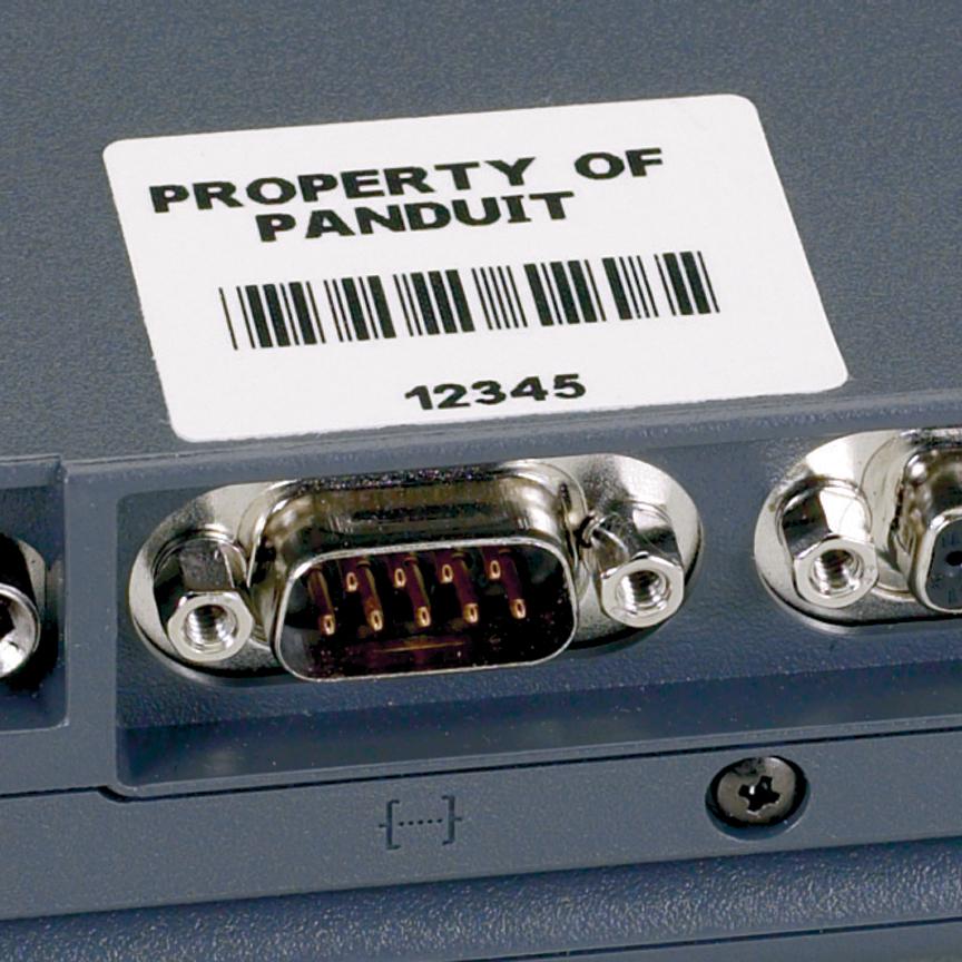 Panduit C150X075YJC P1 Component Label
