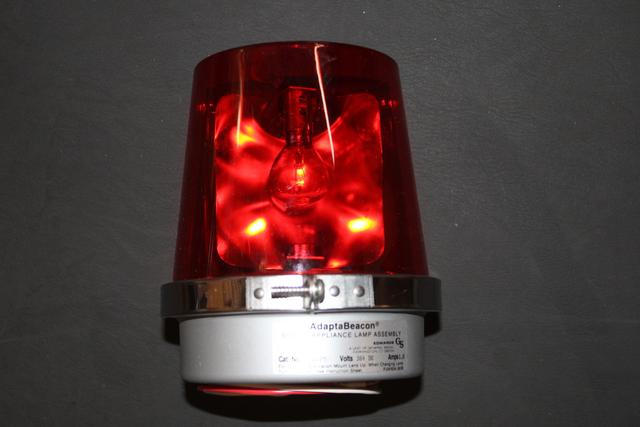 53A-FY-RED Part Image. Manufactured by Edwards Signaling.