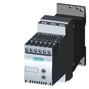 Siemens 3RW3014-1BB04 SIRIUS soft starter S00 6.5 A, 3 kW/400 V, 40 °C 200-480 V AC, 24 V AC/DC Screw terminals