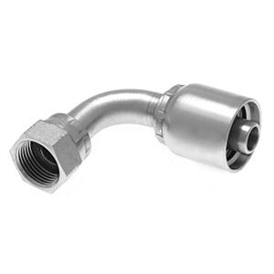 Continental B2-OFFX90-0606 Hose Elbow; 3/8" Hose to 3/8" ORFS Female 90 Deg Elbow; Carbon Steel