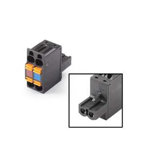 Siemens 6ES7193-4JB00-0AA0 connector, female, 2x2-pole, ET200SP, interface module, KP32F, PN-PN coupler, grid size 5.08 mm cage clamp technology, internally bridged, color-coded 10 units per packing unit