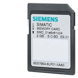 Siemens 6ES79548LP030AA0 SIMATIC S7, memory cards for S7-1x 00 CPU, 3, 3V Flash, 2 GB