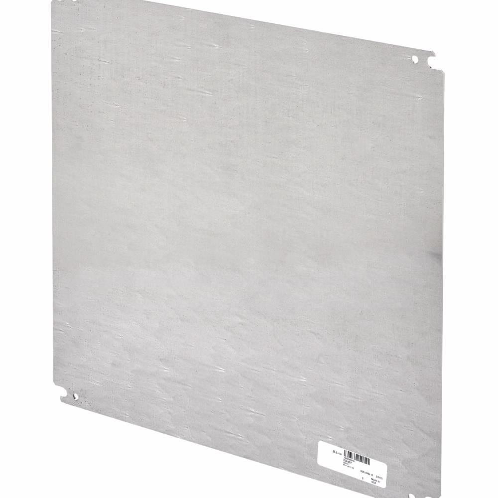 Eaton 1616P Eaton B-Line series panels and panel accessories, White powder coated, RHC flat panel can be installed in RHC enclosures, Steel, Panels and panel accessories