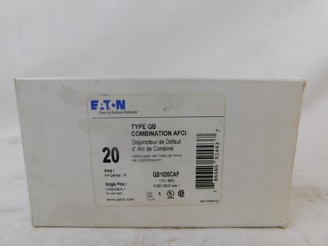 QB1020CAF Part Image. Manufactured by Eaton.