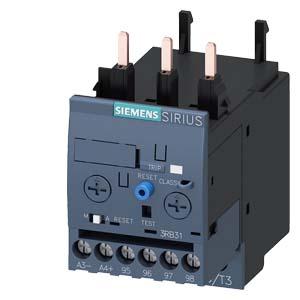 Siemens 3RB3123-4QB0 Overload relay 6...25 A Electronic For motor protection Size S0, Class 5...30 Contactor mounting Main circuit: Screw Auxiliary circuit: Screw Manual-Automatic-Reset Internal ground fault detection