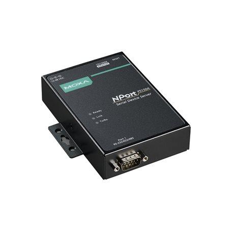 Moxa NPORT P5150A 1-port RS-232/422/485 PoE device server, 0 to 60°C operating temperature