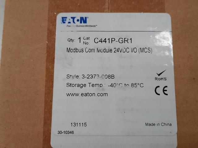 C441P-GR1 Part Image. Manufactured by Eaton.