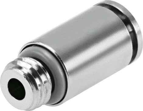 Festo 578370 push-in fitting NPQH-DK-M5-Q4-P10 Size: Standard, Nominal size: 2,5 mm, Type of seal on screw-in stud: Sealing ring, Assembly position: Any, Container size: 10