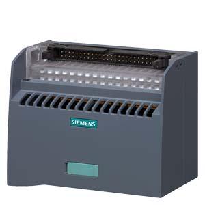 Siemens 6ES7924-2AA20-0AA0 Connection module TP1 32 channels a. 4x2 terminals f. Potential supply Type: Screw terminal without LED, VPE=1 unit 50 pole IDC connector f. cable