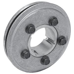Dodge Industrial PX50 TL 1108 Hub, Elastomeric Coupling; 4.658" Outside Diameter; Flanged; Bushed; 7/8" Length Thru Bore; PX50 Size or Series; 1108 Bushing Size; Keyway; Ductile Iron Material; 4500 Maximum Speed; 900In-Lbs Torque