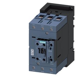 Siemens 3RT2046-1AV00 power contactor, AC-3 95 A, 45 kW / 400 V 1 NO + 1 NC, 400 V AC, 50 Hz 3-pole, 3 NO, Size S3 screw terminal