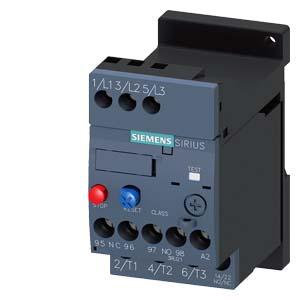 Siemens 3RU2116-1BB1 Overload relay 1.4...2.0 A Thermal For motor protection Size S00, Class 10 Stand-alone installation Main circuit: Screw Auxiliary circuit: Screw Manual-Automatic-Reset