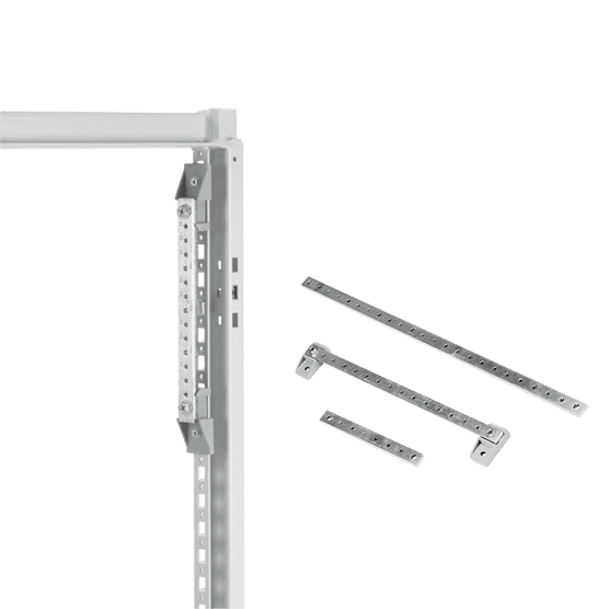 Hoffman PGS6K Grounding Bar System, 600mm, fits 800mm D, Copper