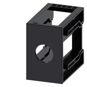 Siemens 3SU1900-0KH80-0AA0 Adapter for DIN rail mounting Black, for command devices, 22 mm, round