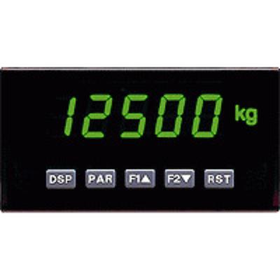 Red Lion PAXS0110 Strain gauge / load cell digital meter with 3 users inputs - 1/8 DIN (96x48mm) - 14.2mm green digits - Red Lion (Process indicators PAX series) - with 1 x analog input (-24...+24mV / -240...+240mV strain gauge input DC; 16-bits conversion) + 1 x analog ou