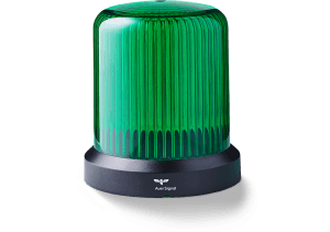 Auer Signal 850506313 RDC LED Steady Beacon, 110-240 V AC, green