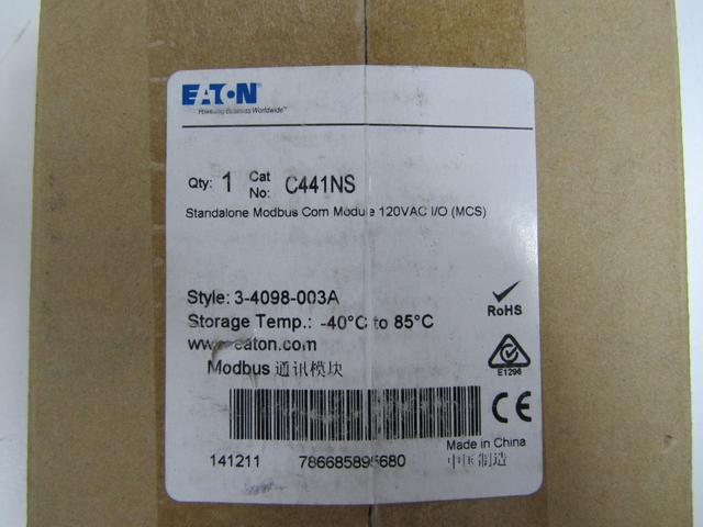 C441NS Part Image. Manufactured by Eaton.