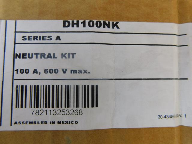 DH100NK Part Image. Manufactured by Eaton.